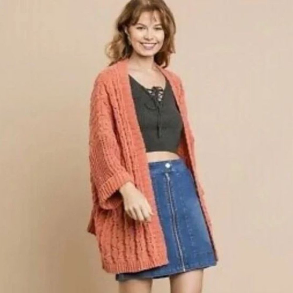 Chunky knit sweater chunky knit cardigan oversized cardigan oversized sweater - Picture 4 of 7
